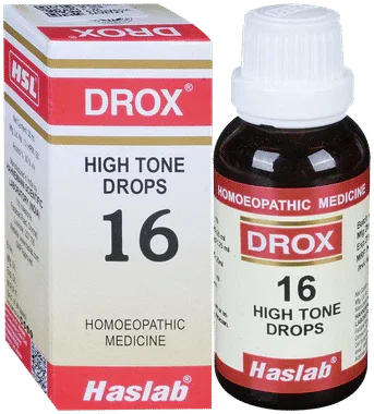 Haslab Drox 16 High Tone Drop bottle of 30 ml drop