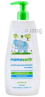 Mamaearth Gentle Cleansing Shampoo for Babies | Tear & Toxin Free pump bottle of 400 ml shampoo by Mamaearth – Shop authentic Mamaearth products. Free S/H Singapore, Dubai, Japan. Trusted since 2013, 50K+ orders