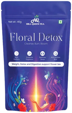 Hill Queen Tea Floral Detox Flower Tea packet of 40 gm flower