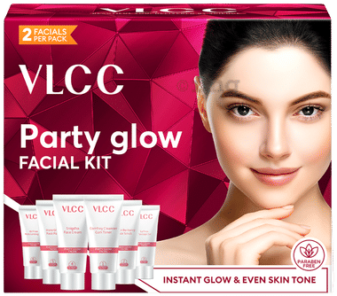 VLCC Natural Sciences Party Glow Facial Kit box of 60 gm kit