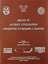 Essays in Ancient Civilization Presented to Helene J. Kantor: 47 (Studies in Ancient Oriental Civilization)