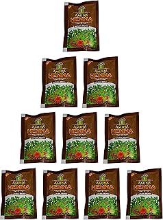 Amina Henna Powder, Brown, (Pack of 10)