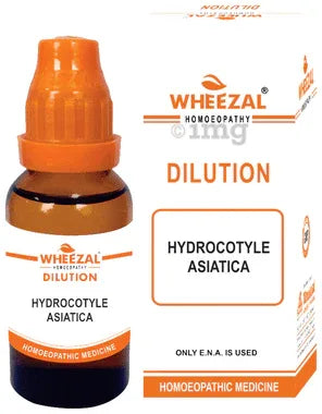 Wheezal Hydrocotyle Aseatica Dilution 6 bottle of 30 ml dilution