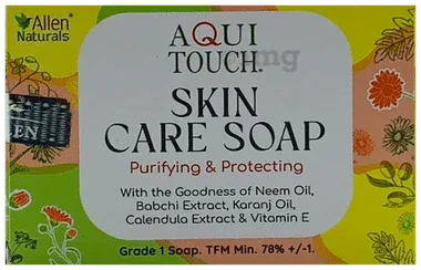 Allen Fair Touch Complete Skincare Soap box of 75 gm soap