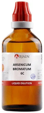 Bjain Arsenicum Bromatum Dilution 6C bottle of 100 ml dilution