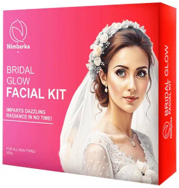 Nimbarka Bridal Glow Facial Kit box of 250 gm kit