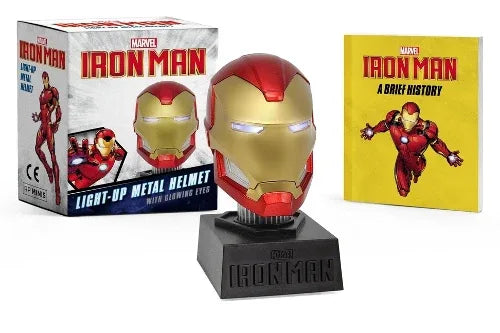Marvel: Iron Man Light-Up Metal Helmet: With Glowing Eyes (RP Minis)
