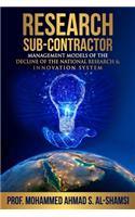 Research Sub-Contractor