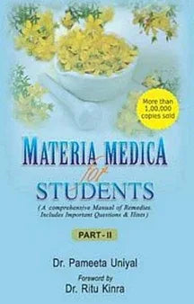Materia Medica For Students – Part II