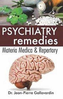 Psychiatry Remedies – Materia Medica & Repertory