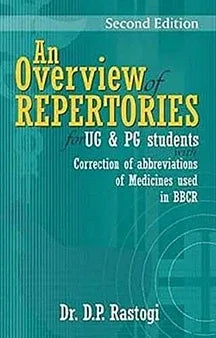 An Overview Of Repertories For PG Students