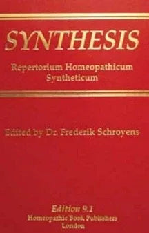 Synthesis Repertorium Homeopathicum Syntheticum Edition 9.1