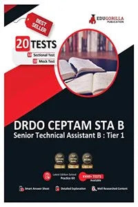 DRDO CEPTAM 10 (Senior Technical Assistant) STA B Tier 1 Book 2023 (English Edition) - 10 Mock Tests and 10 Sectional Tests (1400 Solved MCQ) with Free Access to Online Tests