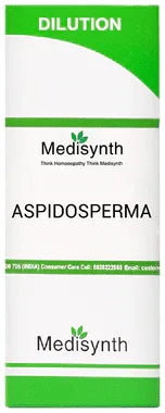 Medisynth Aspidosperma Dilution 6 bottle of 30 ml dilution