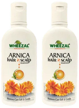 Wheezal Arnica Hair N Scalp Treatment Shampoo (100ml Each) combo pack of 2 bottles