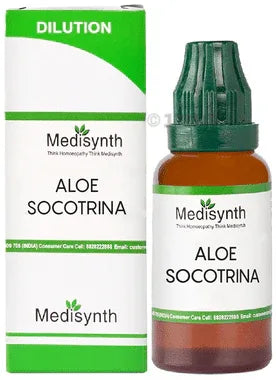 Medisynth Aloe Socotrina Dilution 200 bottle of 30 ml dilution