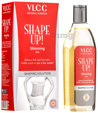 VLCC Shape Up Slimming Oil (200ml Each) combo pack of 3 bottles