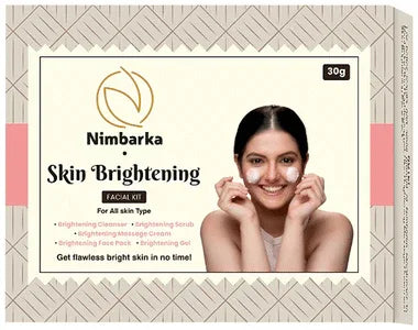 Nimbarka Skin Brightening Facial Kit box of 30 gm kit