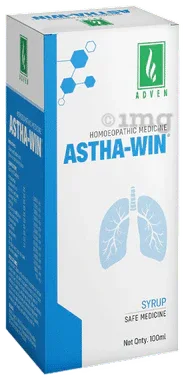 Adven Astha-Win Syrup bottle of 100 ml syrup