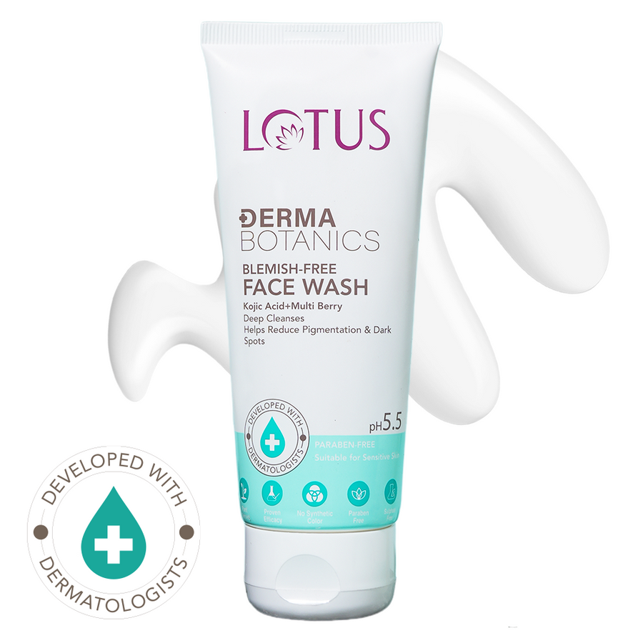 DermaBotanics Kojic Acid + Multi Berry Blemish Free Facewash