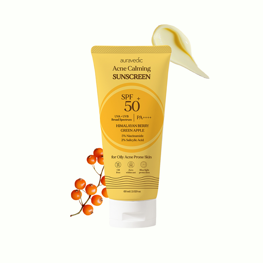 2-in-1 ACNE Sunscreen - SPF 50 PA++++ | Lightweight, Non-greasy, Moisturising - 100g