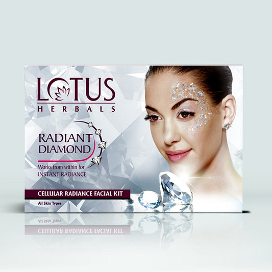 Radiant Diamond Cellular Radiance 4 In 1 Facial Kit