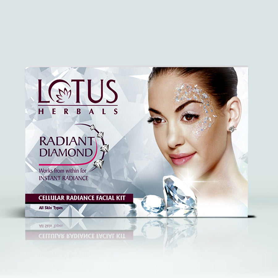 Radiant Diamond Cellular Radiance 4 In 1 Facial Kit