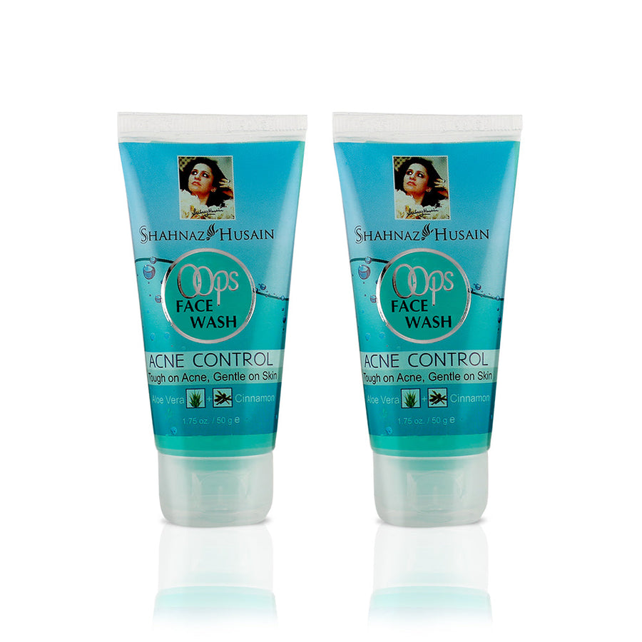 Shahnaz Husain Oops Face Wash | (50g Pack 2)
