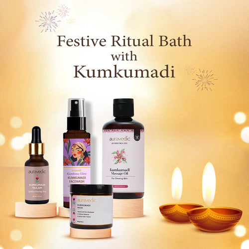 Festive Ritual Bath with Kumkumadi