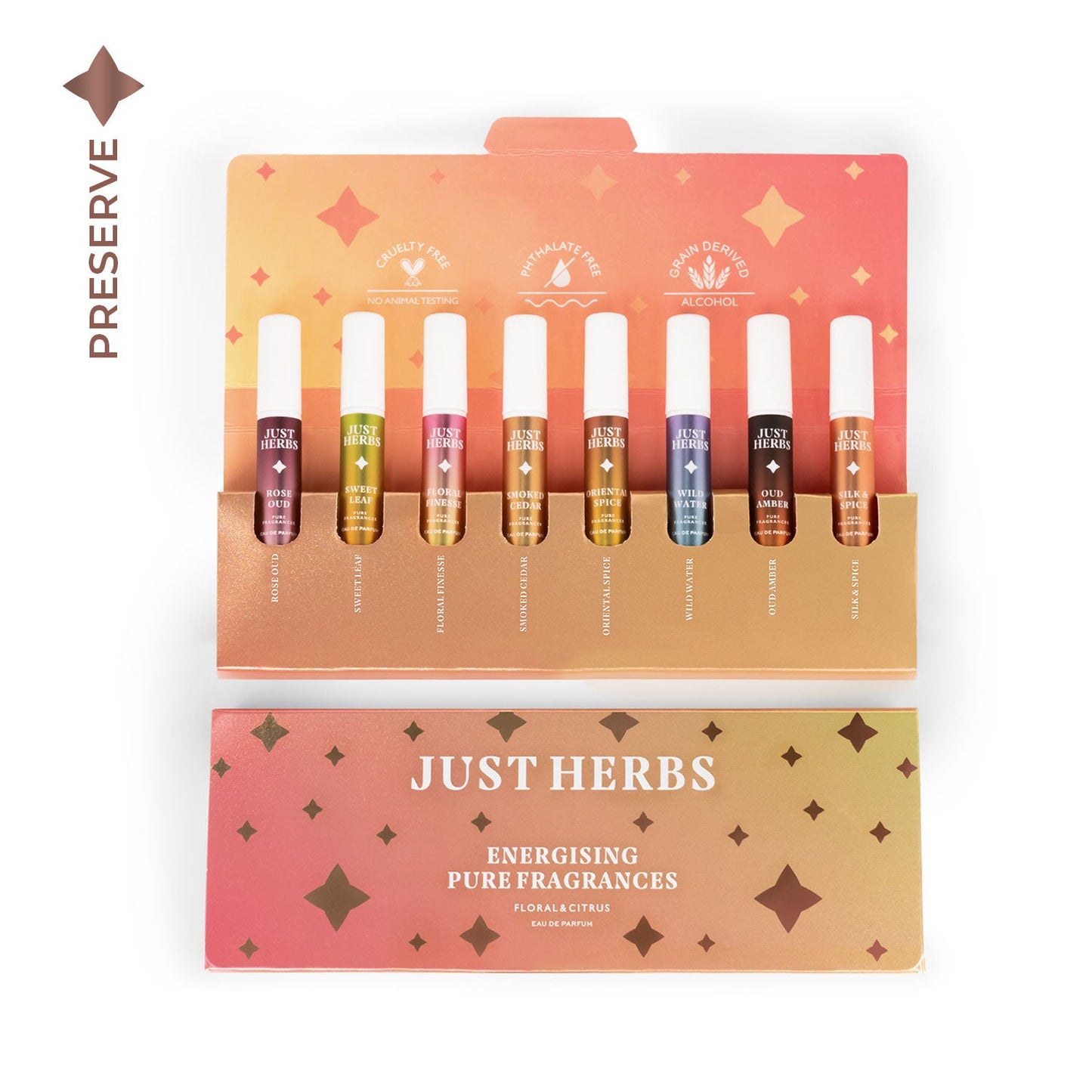 Energising Pure Fragrances Floral & Citrus