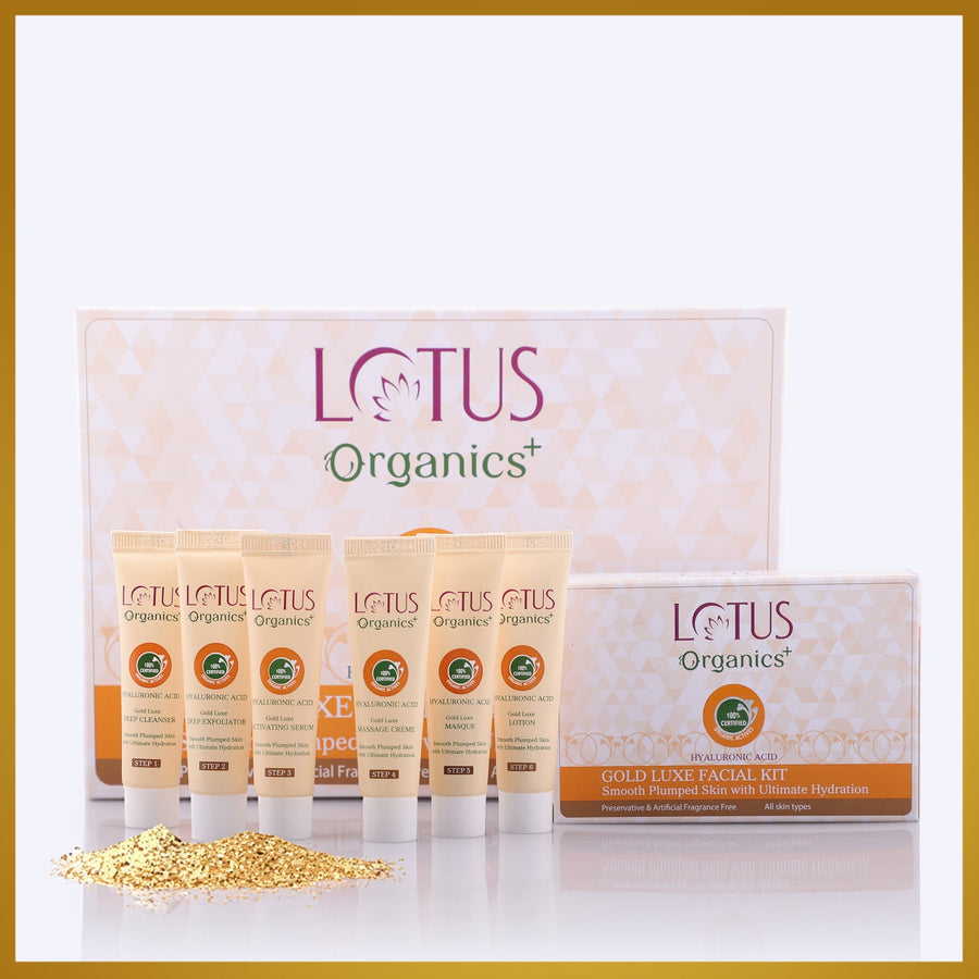 Organics+ Gold Luxe Facial Kit
