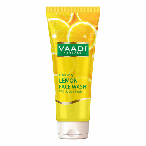 Honey Lemon Face Wash with Jojoba Beads (60 ml)
