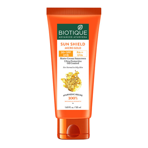 Sun Shield Micro Gold Matte Cream 30+ SPF UAV Sunscreen Ultra Protective Oil Control -50ml