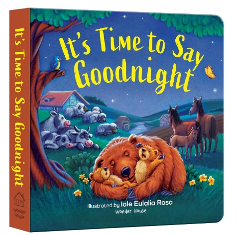 It’s Time to Say Goodnight Board book – Picture Book, by Wonder House Books (Author), Eulalia Rosa