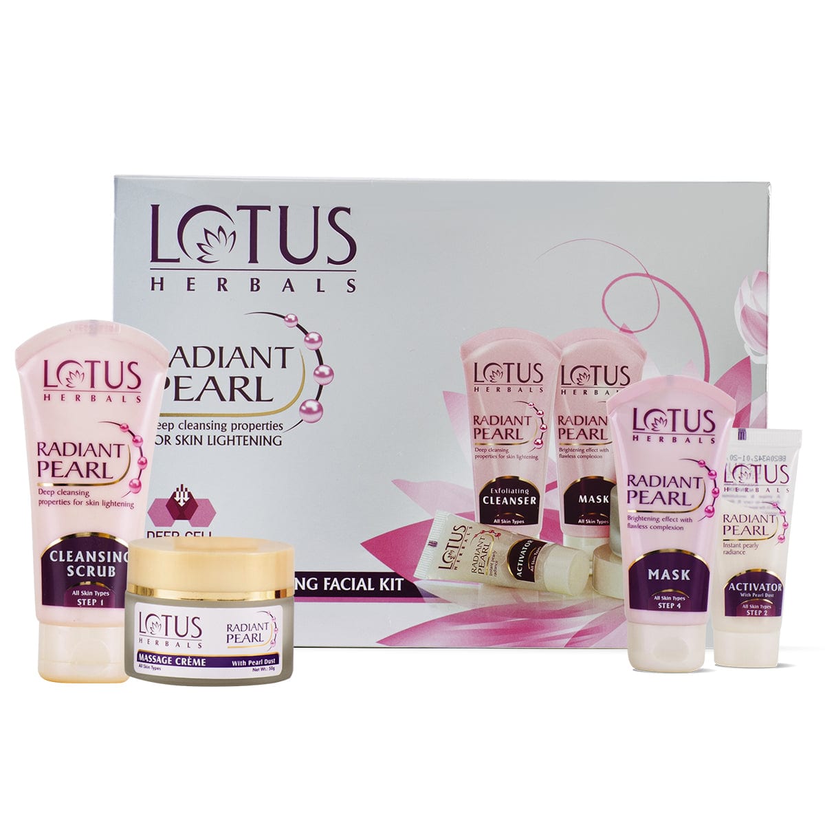 Radiant Pearl Cellular Lightening Salon Grade Facial Kit