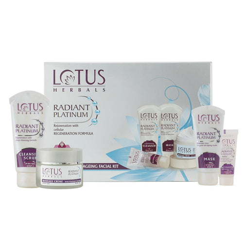 Radiant Platinum Cellular Anti-Ageing Salon Grade Facial Kit