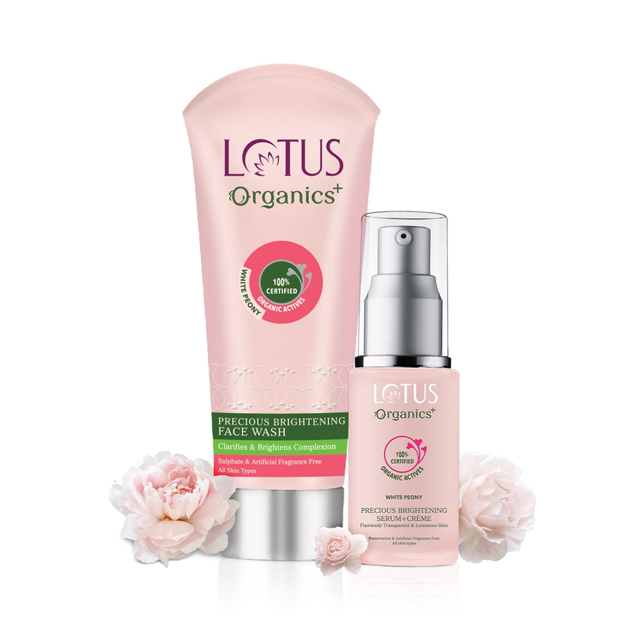 Precious Brightening Facewash & Serum-Creme collection