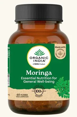 Organic India Premium Moringa 60 Tablets 750mg – Energy & Immunity Support