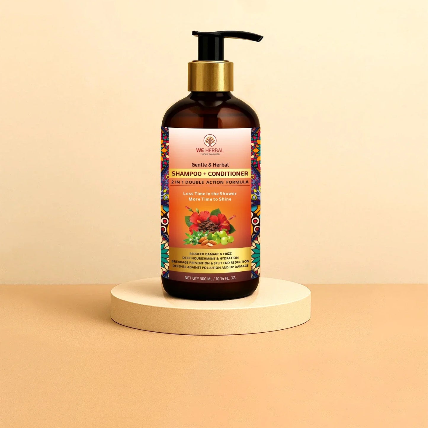 WeHerbal’s 2-in-1 Shampoo + Conditioner: Ancient Ayurveda, Modern Haircare
