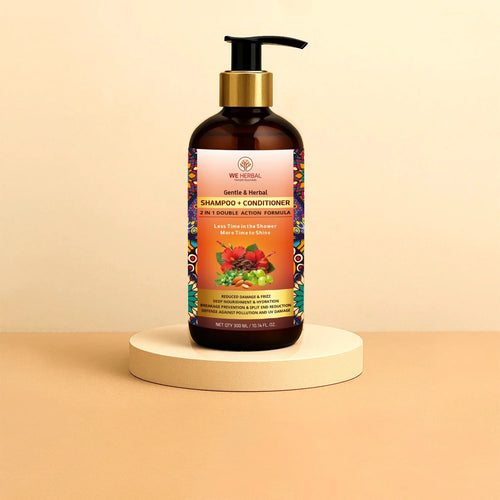 WeHerbal’s 2-in-1 Shampoo + Conditioner: Ancient Ayurveda, Modern Haircare