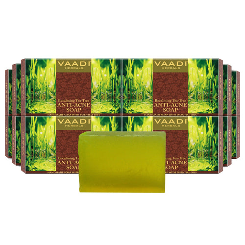 Pack of 12 Becalming Tea Tree Soap Anti-Acne therapy (75 gms x 12)