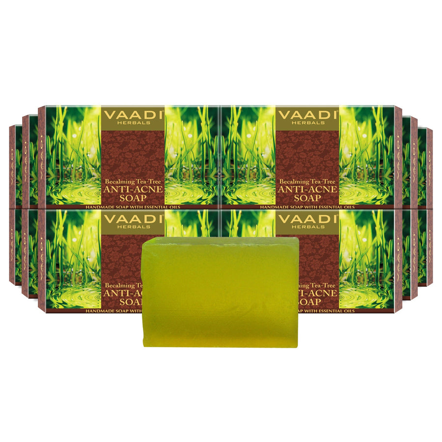 Pack of 12 Becalming Tea Tree Soap Anti-Acne therapy (75 gms x 12)