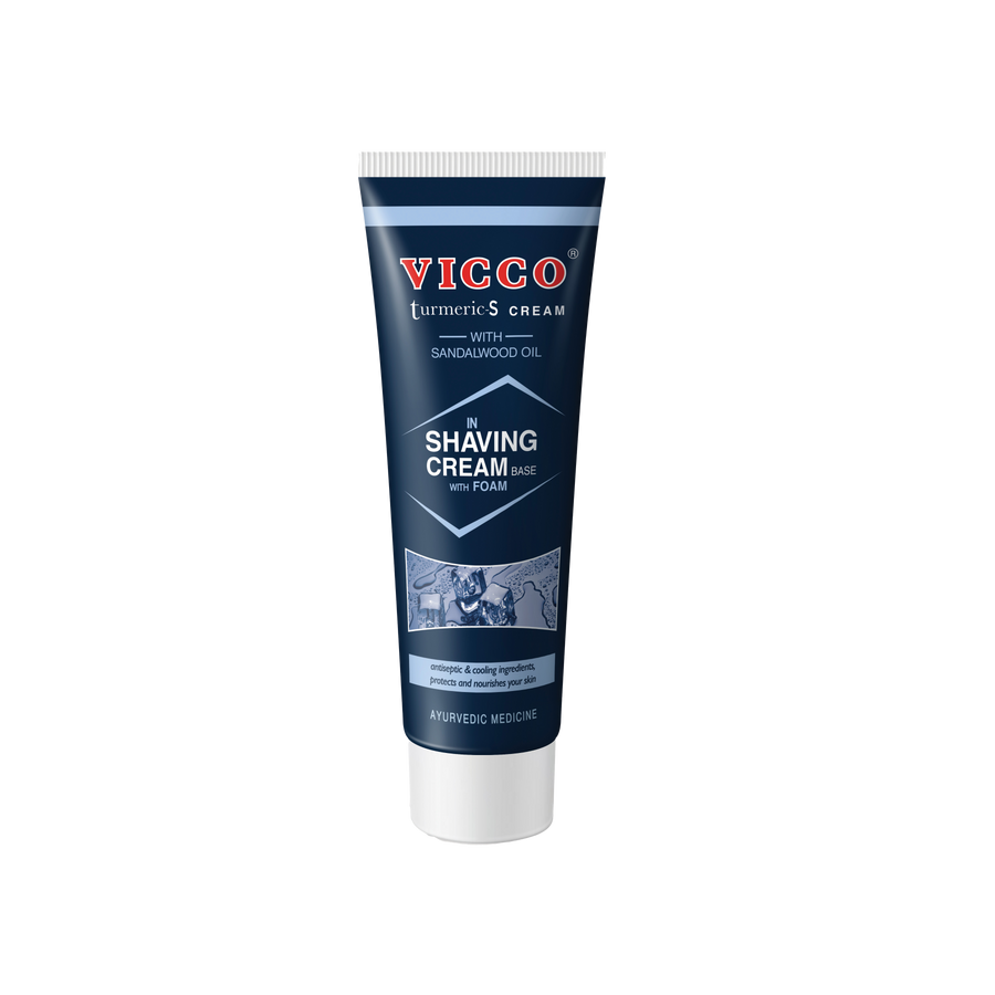Vicco Turmeric - S in Shaving Cream Base