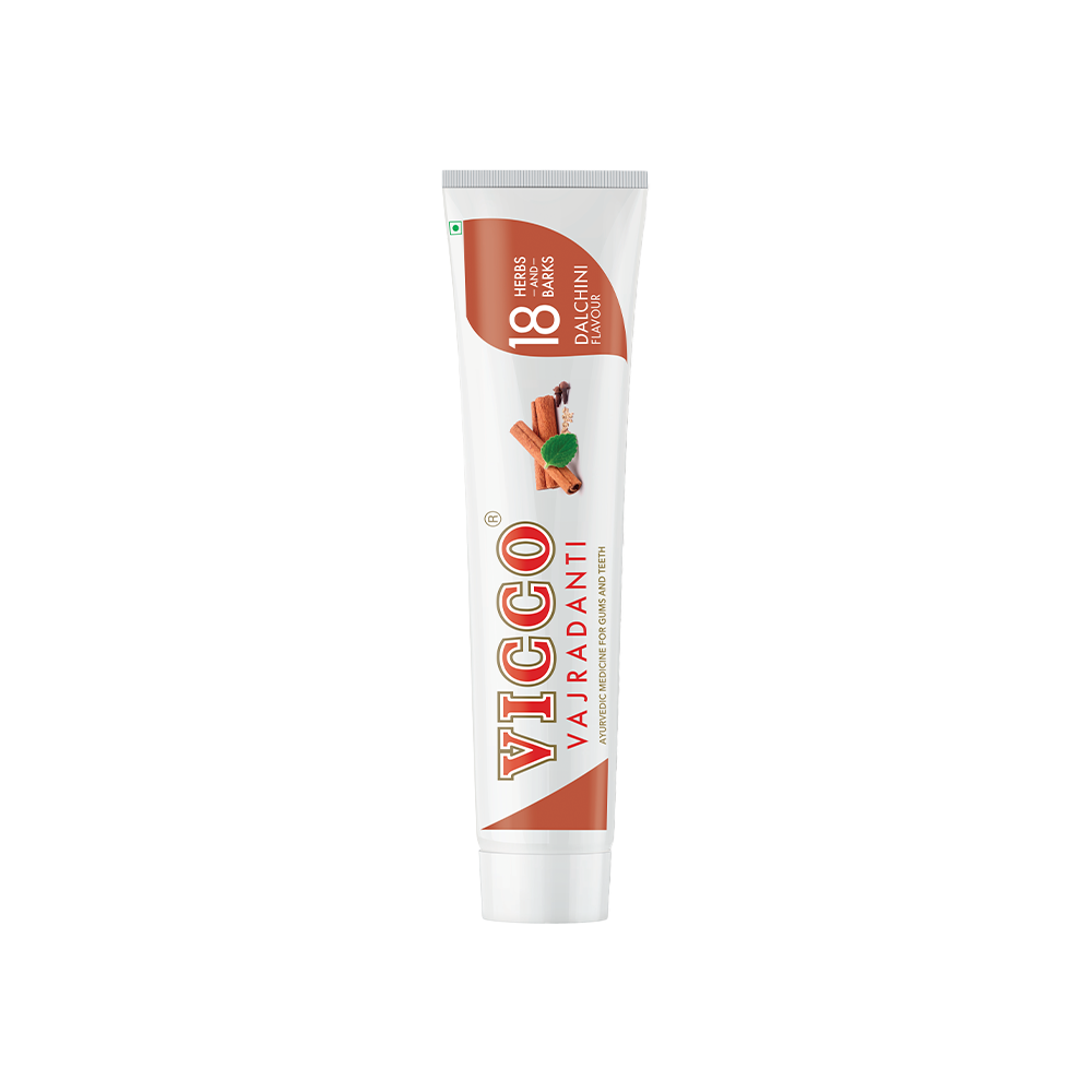 Vicco Vajradanti Paste in Dalchini Flavour