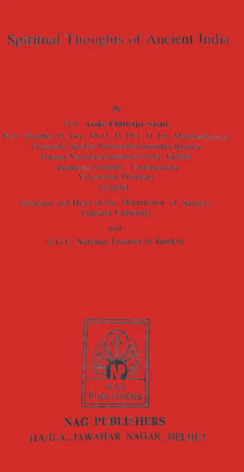 Spiritual Thoughts of Ancient India