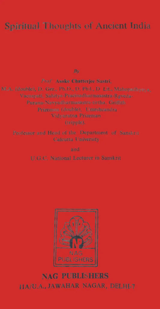 Spiritual Thoughts of Ancient India