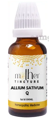 Pioneer Pharma Allium Sativum Mother Tincture Q bottle of 100 ml mother tincture