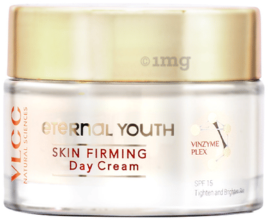 VLCC Eternal Youth Skin Firming Day Cream SPF 15 jar of 50 gm cream
