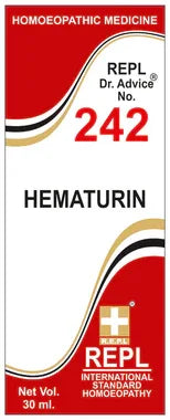 REPL Dr. Advice No.242 Hematurin Drop bottle of 30 ml drop