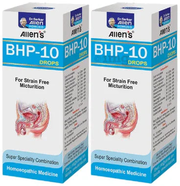 Allen's BHP-10 Drops (30ml Each) combo pack of 2 bottles